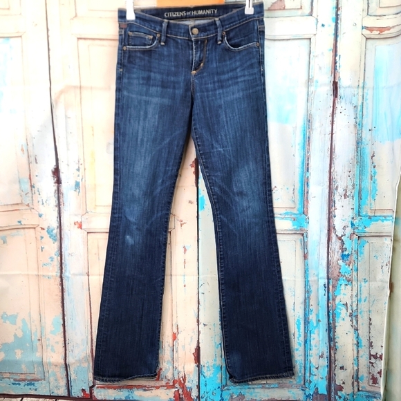 Citizens of Humanity Kelly Low Waist Bootcut Stretch Jeans - Picture 2 of 10